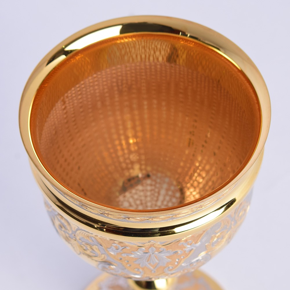 Bowl of golden goblet