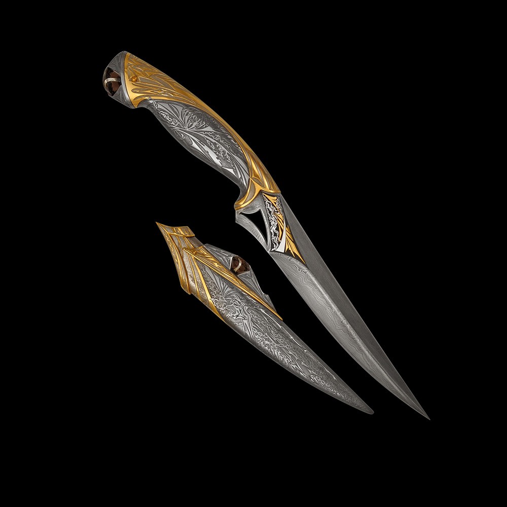 Luxurious knife from the Zlatoust masters - Pegasus Leaders