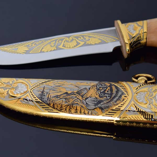 Knife - Tiger. Handmade Russian gunsmiths