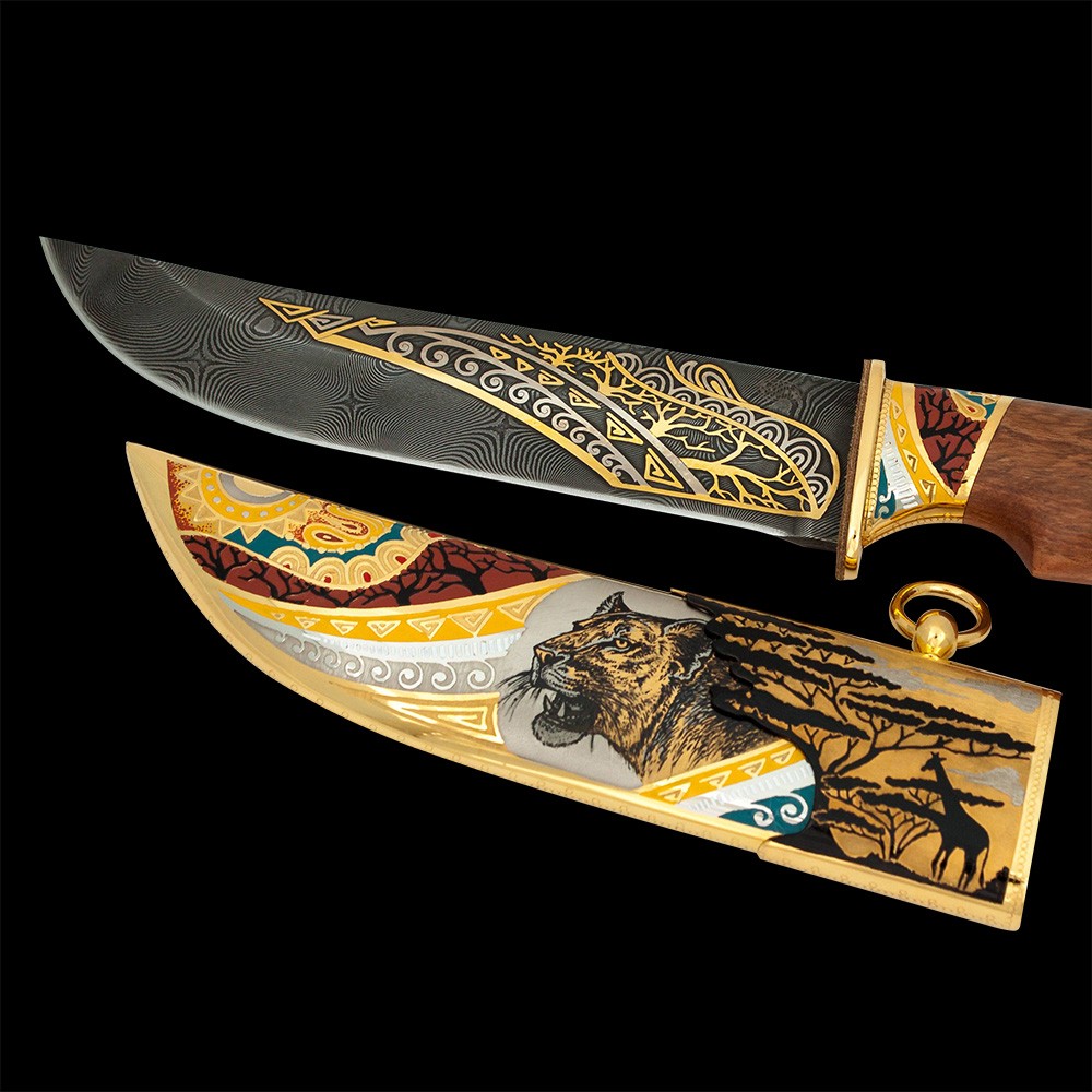 African handmade knife
