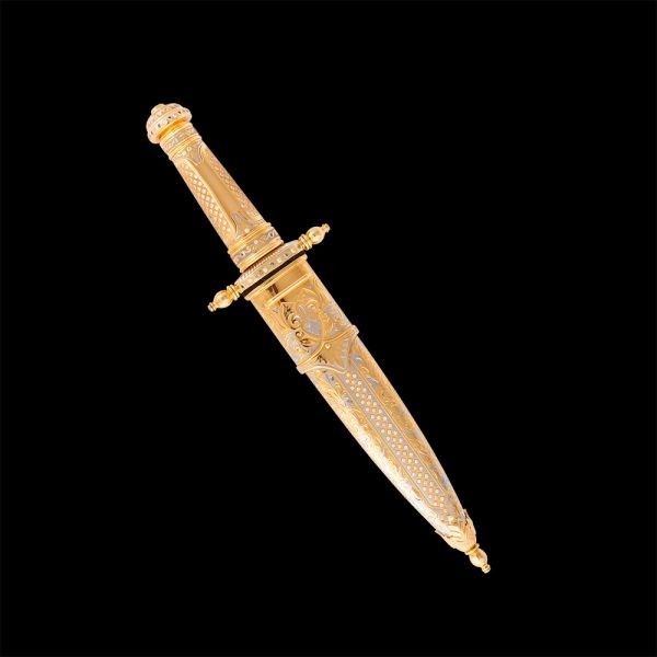 A dagger in a Golden sheath
