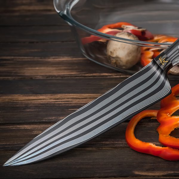 Luxurious cook knife for the chef.