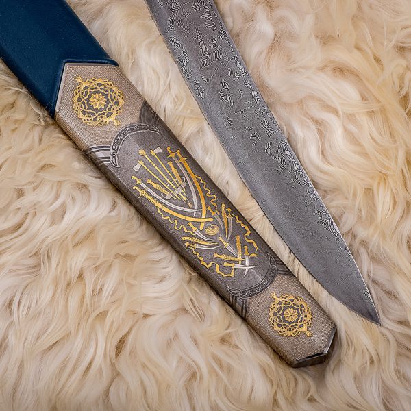 Handmade arabic sword - Idris. Great work of Russian gunsmiths. For 200 years, they create the best weapons