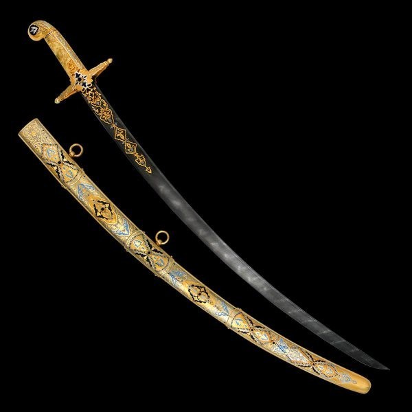 Handmade gift arabic sword for a respected man