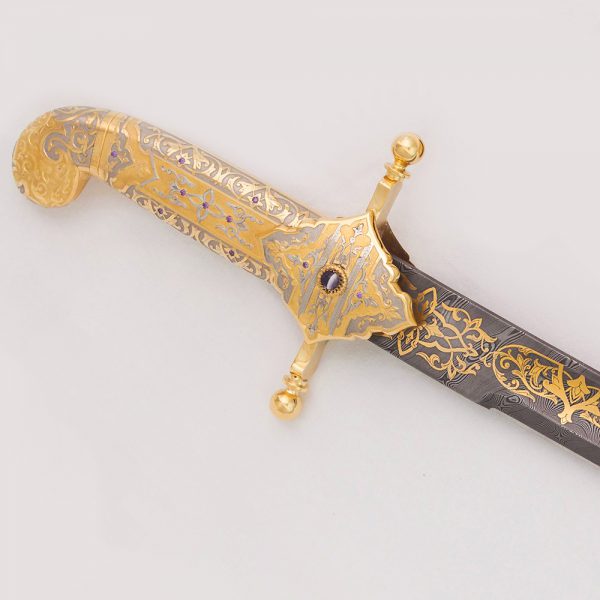Decorated Hilt of the Arab Sword