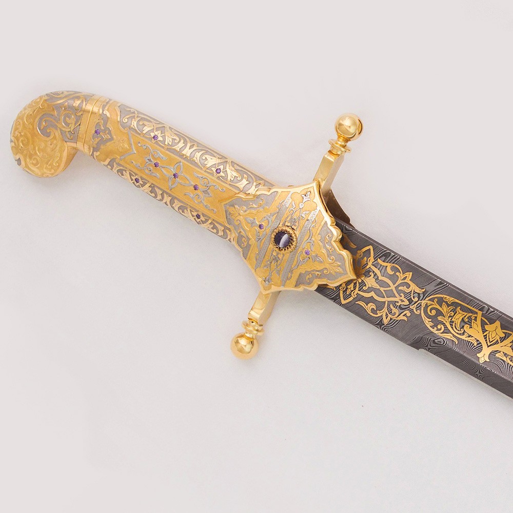 Decorated Hilt of the Arab Sword