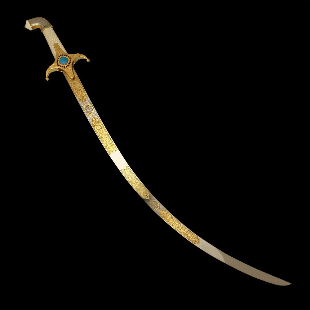 Exclusive arabic handmade sword