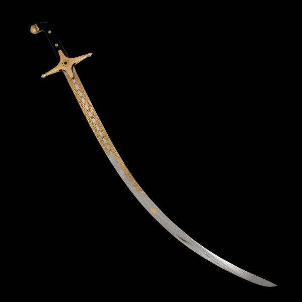 Arab saber Shamshir. A new saber will be an adornment of any collection