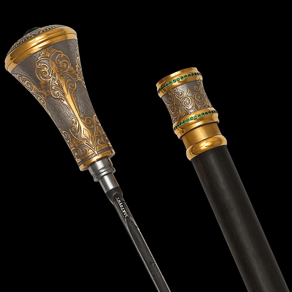 In the XVII century, the cane began to be perceived as an element of the suit speaking of the social status of its owner. In addition, the cane had another important function for that time – a melee weapon.