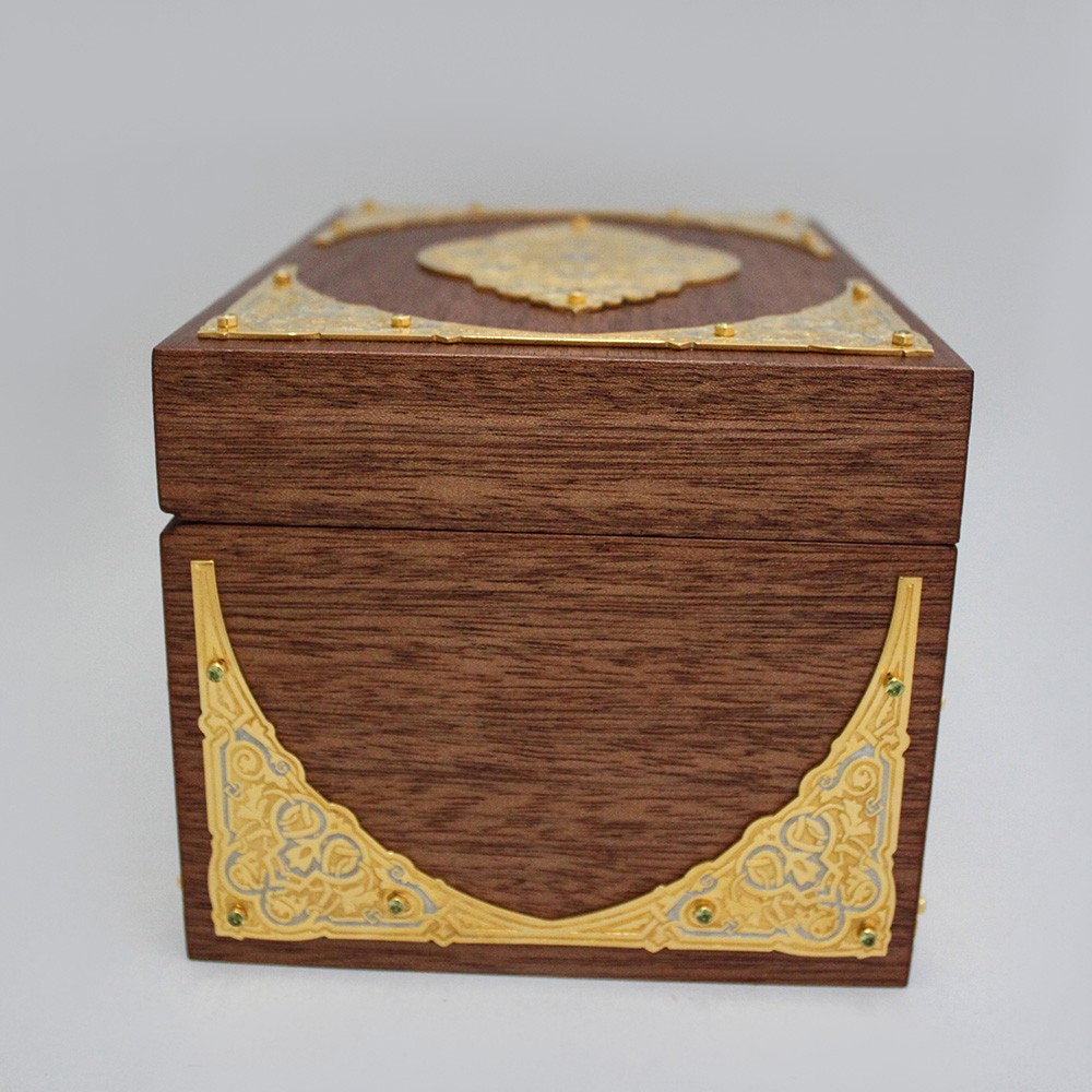 Small handmade wooden box