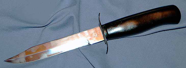 Knife with the stigma of the Zlatoust tool factory.