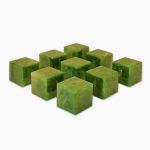 jade cubes