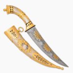 luxury gift buy knife with falcon